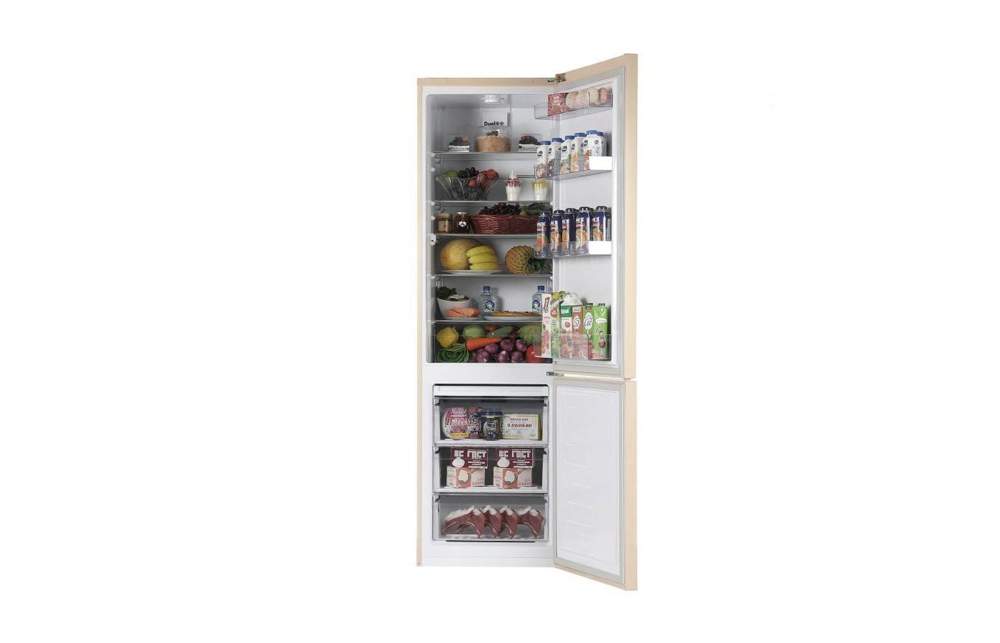 Холодильник  BEKO RCNK 356K20S морозилка снизу