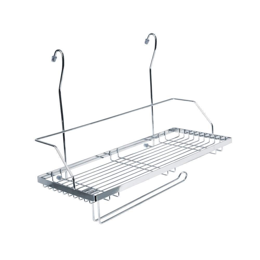 Полка  Хром  MX-429  держатель д/полотенца  390х215х280мм