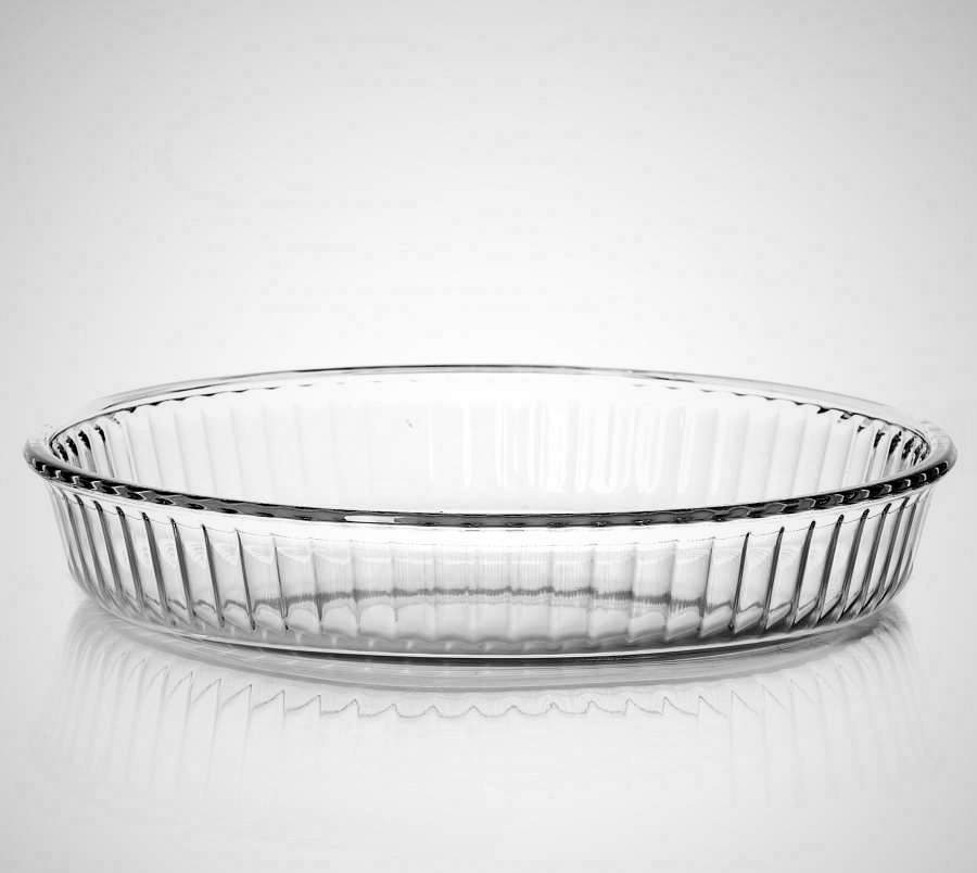 BORCAM Форма 59044 1720мл круглая рефленая 260х260х45мм