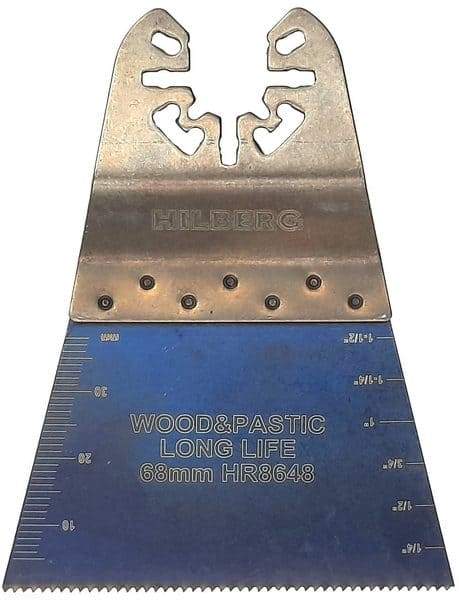 Полотно пильное погружное по древесине и пласт. Bi-M 68*40*18TPI  HR8648