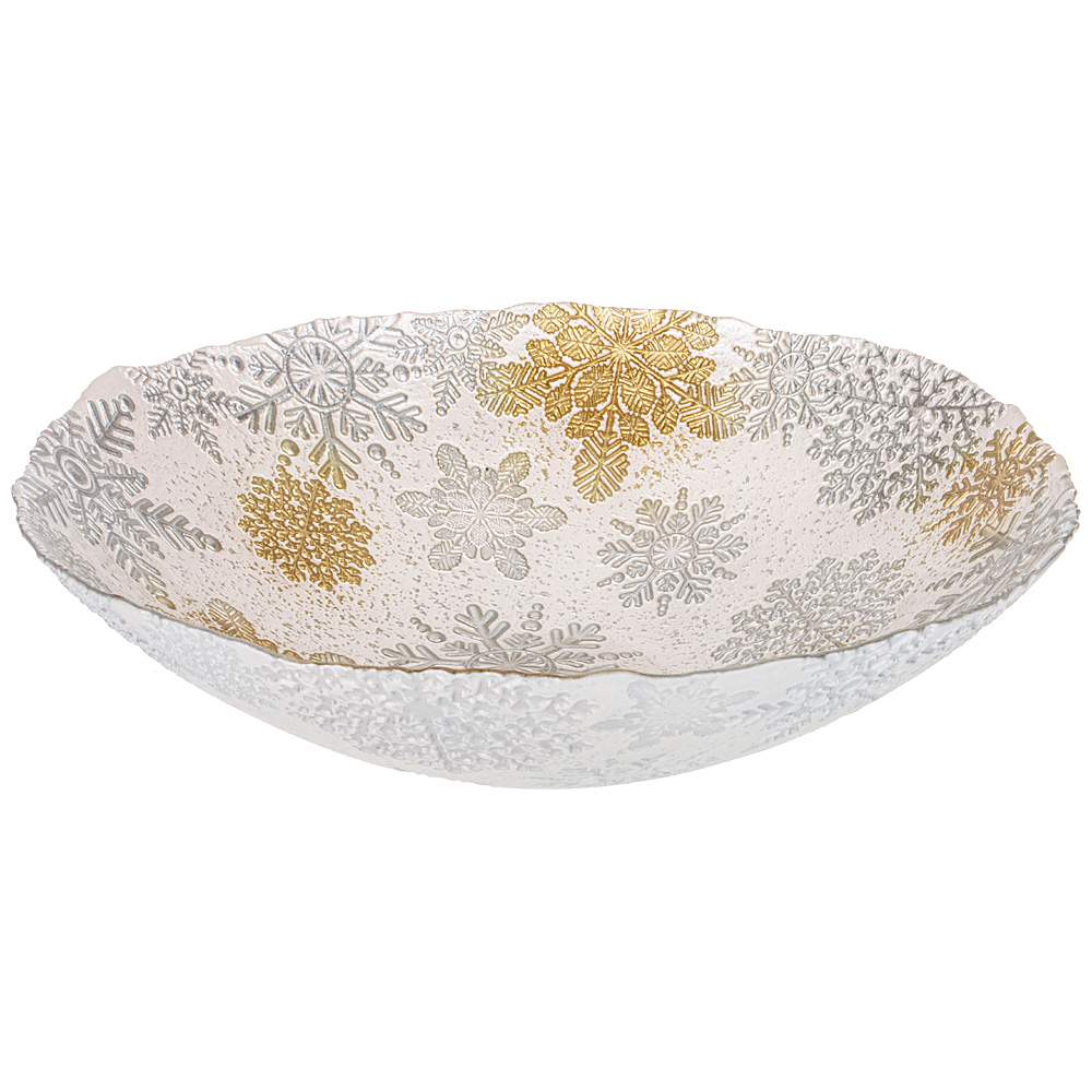 BRONCO Celebration White Блюдо 336-200 глубокое d31см 