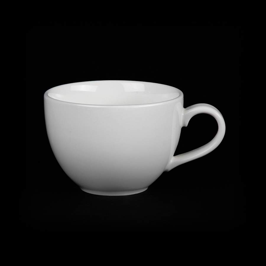 CORONE White Чашка чайная фк089 180мл 85х60мм к блюдцу фк088 (96) 