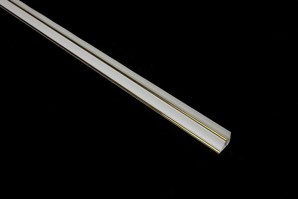 Плинтус потолочный  DekoMold  Люкс  Золото  3м  1/20