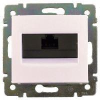 Розетка  VALENA  компьютерная  RJ45 UTP  белая  774230
