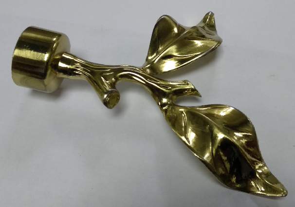 Наконечник DIY  28мм Золото глянец Вайя  28.01.39.100