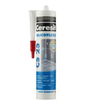 Затирка силиконовая Церезит CS25 антрацит  0,28л  3001255