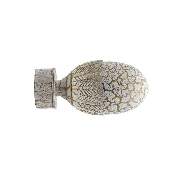 Наконечник 35мм Арго  Белый мрамор