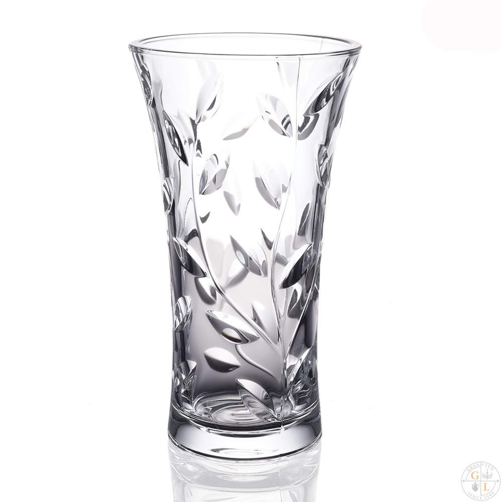 RCR Ваза Laurus 25см 28295 эко-хрусталь (Luxion)