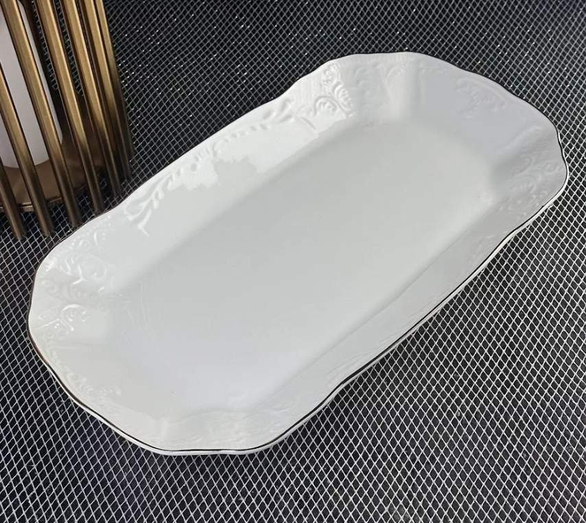 LENARDI Maria Gold Блюдо 226-183 прямоугольное 35см  