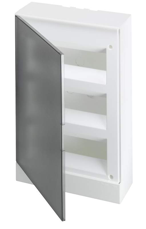 Бокс ЩРн-П- АВВ 36М  Basic E (с клеммами) серая дверь