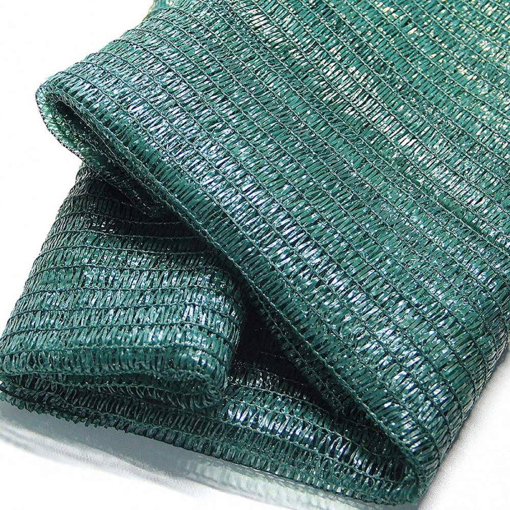 Сетка затеняющая 55% зеленая с клипсами  4х5м