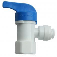 Фитинг кран угловой   F9013  РВ1/4"-T1/4"