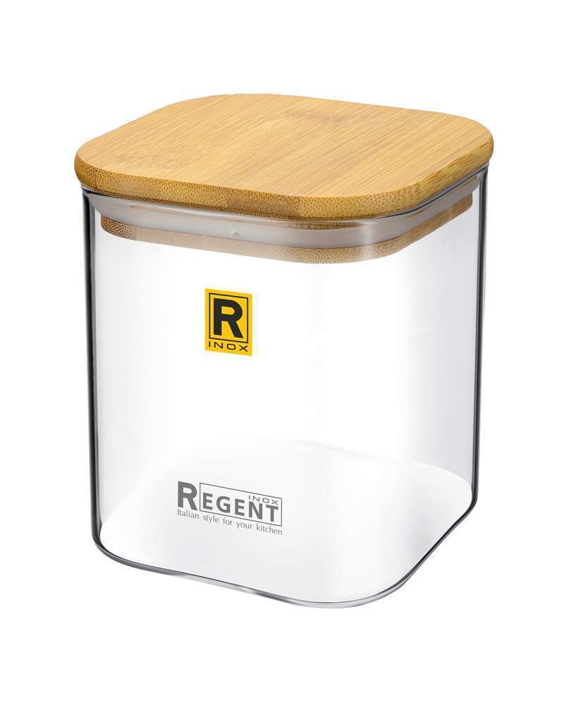 REGENT INOX Linea Desco Банка 93-DE-CA-03-300 д/сыпучих 0,3л стекло  