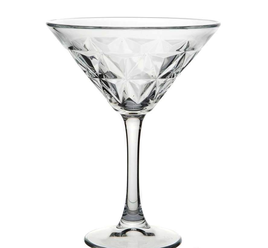 PASABAHCE Estrella 440453B Набор бокалов 210мл д/мартини 4шт (6)