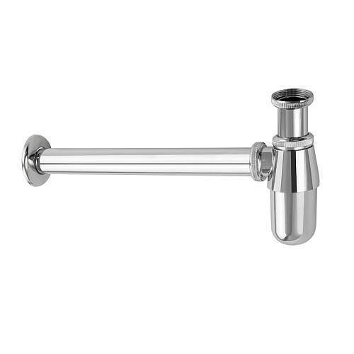 BRIMIX нижн.часть сифона на раковину, латунь хромир. 8724  