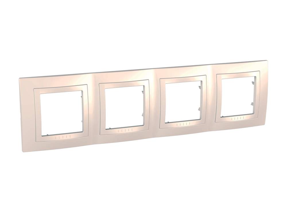 Рамка SE Unica  Беж. 4-ая  MGU2.008.25