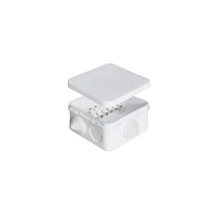 Коробка распред. ОП  85х85х45мм 7вых. 130113  IP54