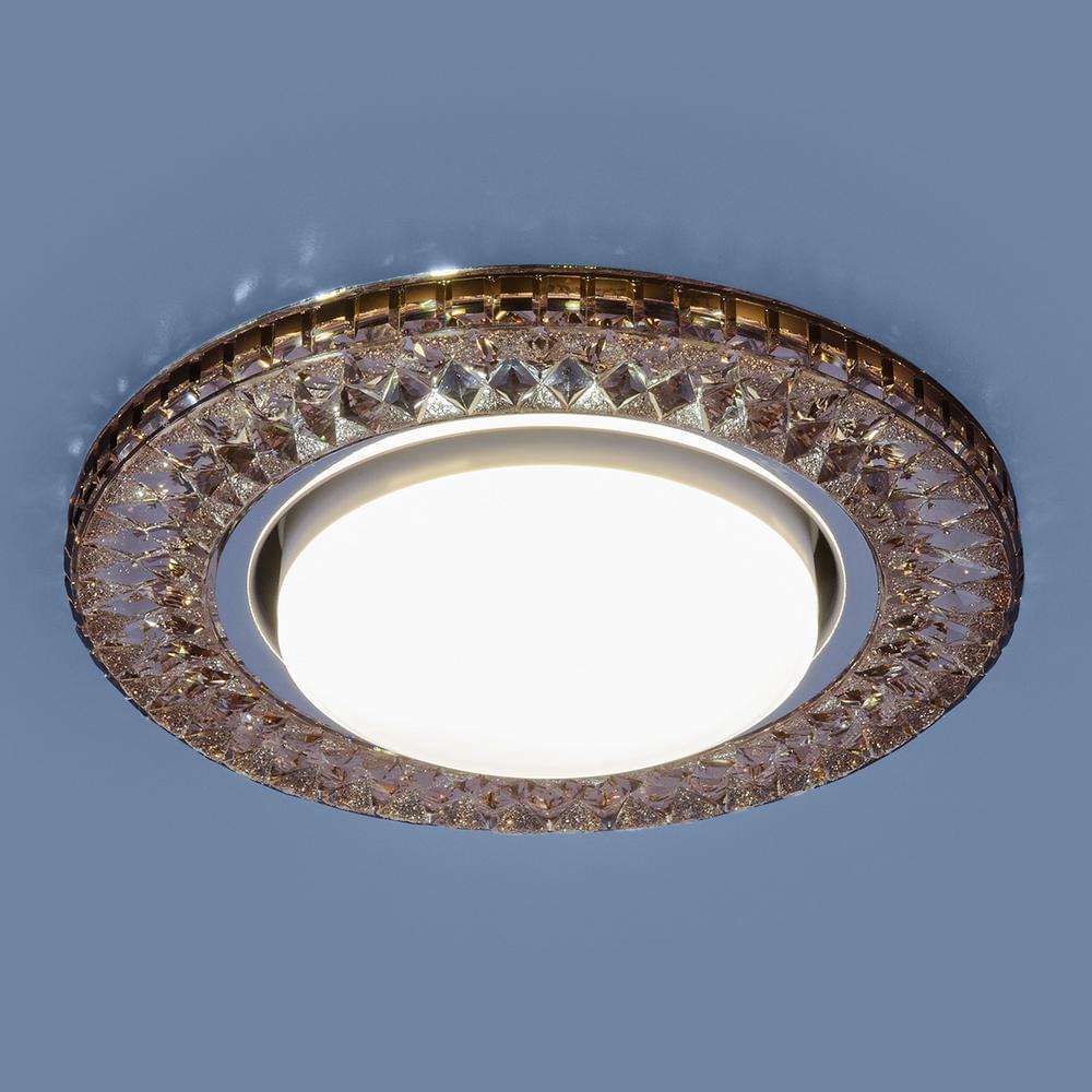 *Точечный свет- 3021  GX53 GC тонированный