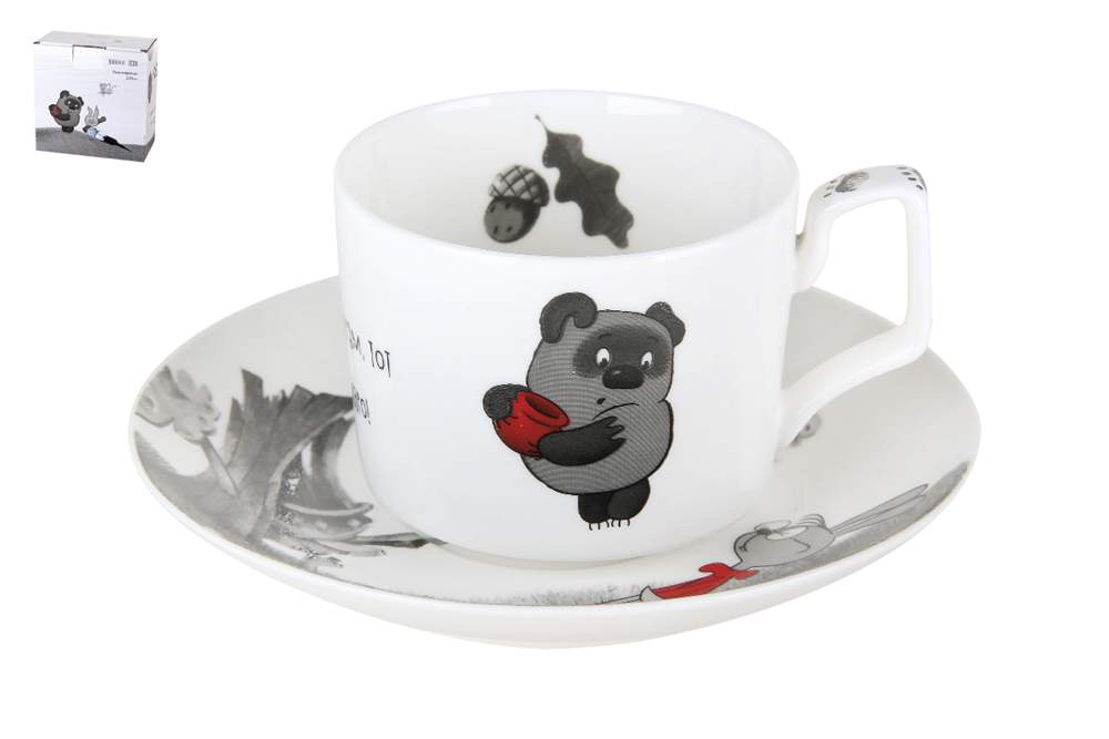 КОРАЛЛ Винни Пух Пара чайная 220мл 268017/HD2306-CS3