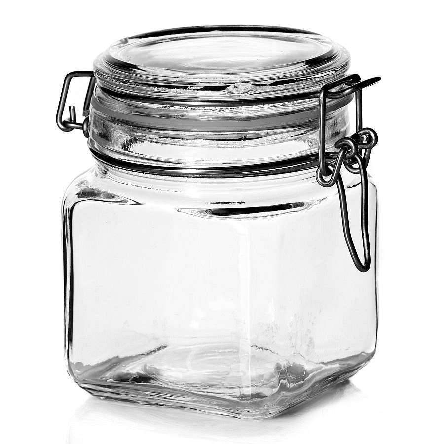 PASABAHCE Банка 97624 Kremlin д/сыпучих 750мл с бугельным замком