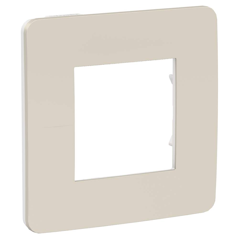 Рамка SE Studio Шампань/Белая 1-ная  NU280224