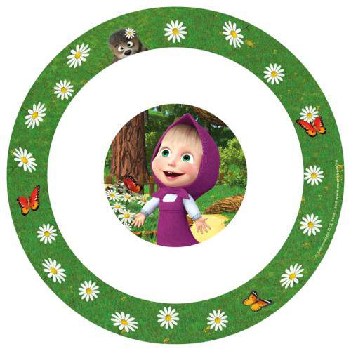 МФК-ПРОФИТ Маша и Медведь. Ромашки Миска 18см MBCB180-1