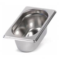 LUXSTAHL Гастроемкость GN1/9 176х109х 65 га27 0,6л толщина 0,8мм (6/48)