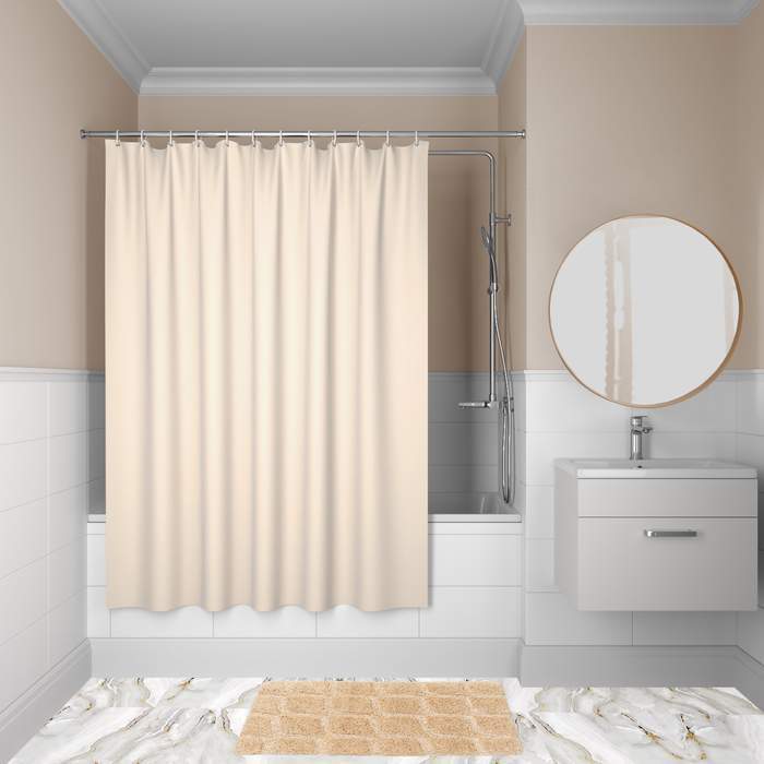 Штора д/ванной IDDIS 200*180см  полиэст. B68P218i11