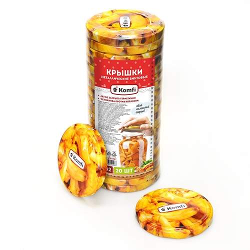 KOMFI Крышка Твист 82 Грибы NTO2387 (20/720)