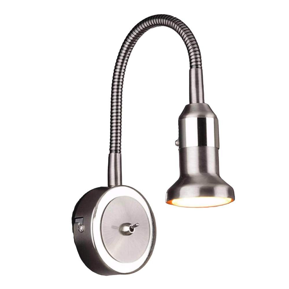 Подсветка- 1215 MR16 сатинированный никель/хром Plica