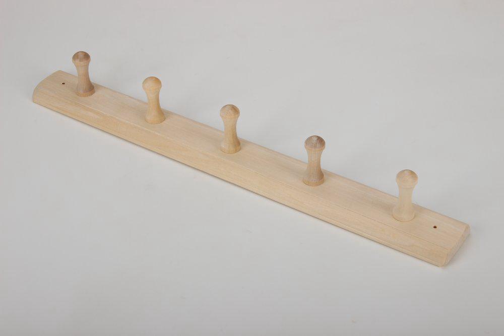 Вешалка  5-ти рожковая  липа  Банные штучки  32137