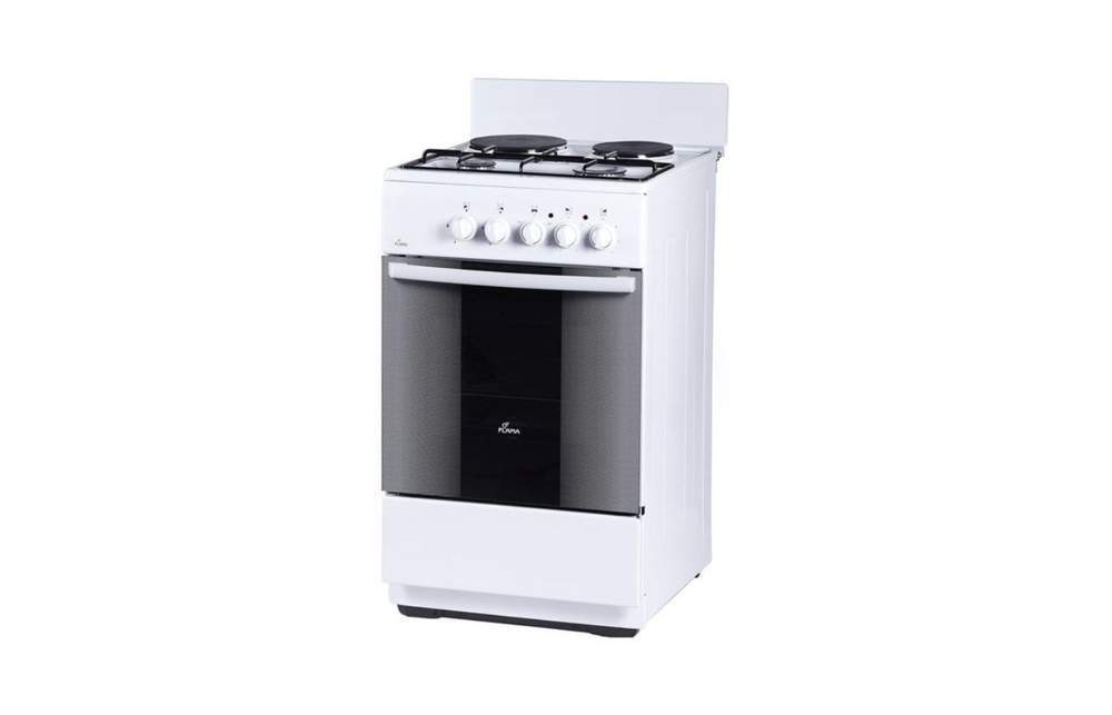 Плита газоэлектрическая  Flama  RK 2201 W