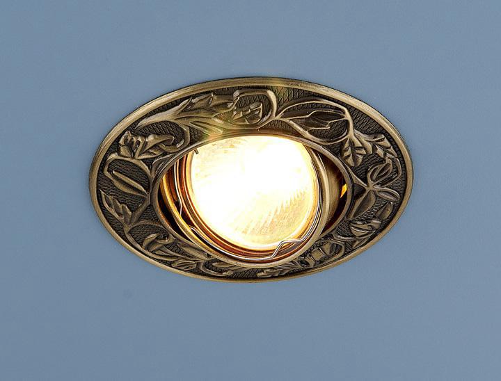 Точечный свет- 711  MR16  SB бронза