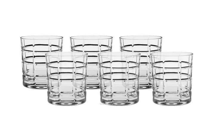 CRYSTAL BOHEMIA Набор Timesquare стаканы д/виски 320мл 6шт 20309/0/11182/320 БПХ697