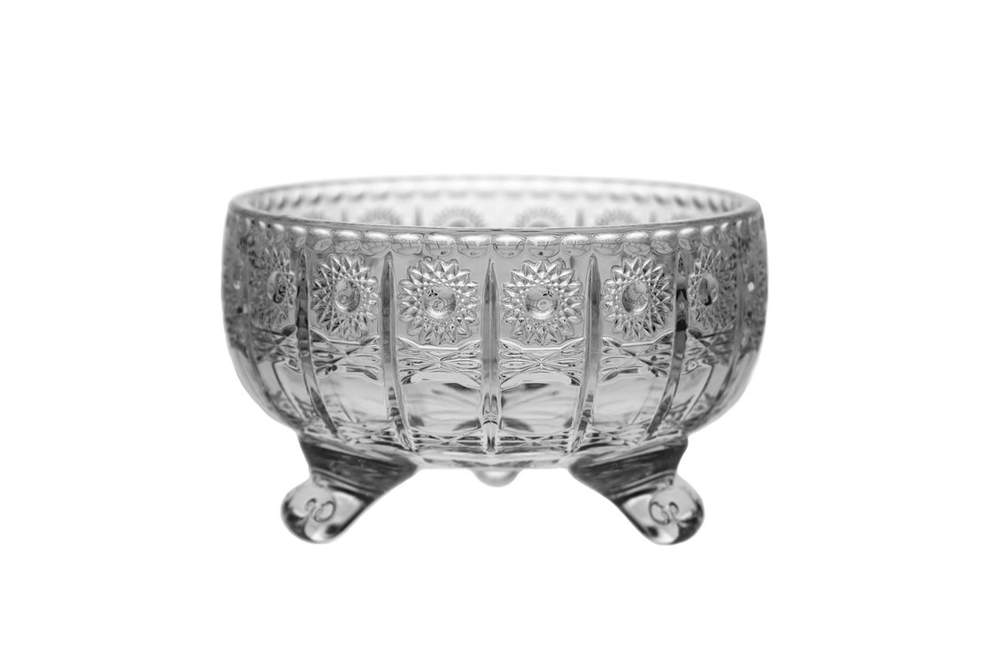 CRYSTAL BOHEMIA Салатник 500PK 12,5см на ножках 62022/0/57030/125 БПХ386