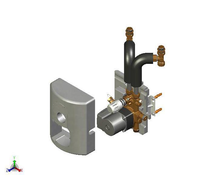 *Группа насосная Thermix UPS 15-50  MBP встр.термостат