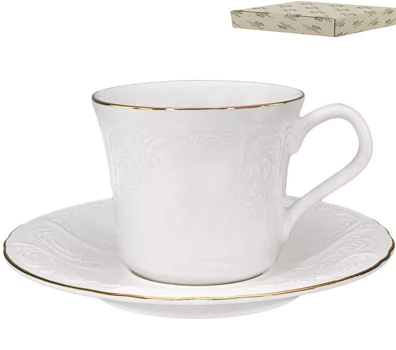 LENARDI Maria Gold Набор чайный 226-137 12пр/6перс 220мл 