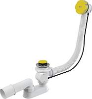 Сифон  A55GOLD  д/ванны, автомат  металл/золото