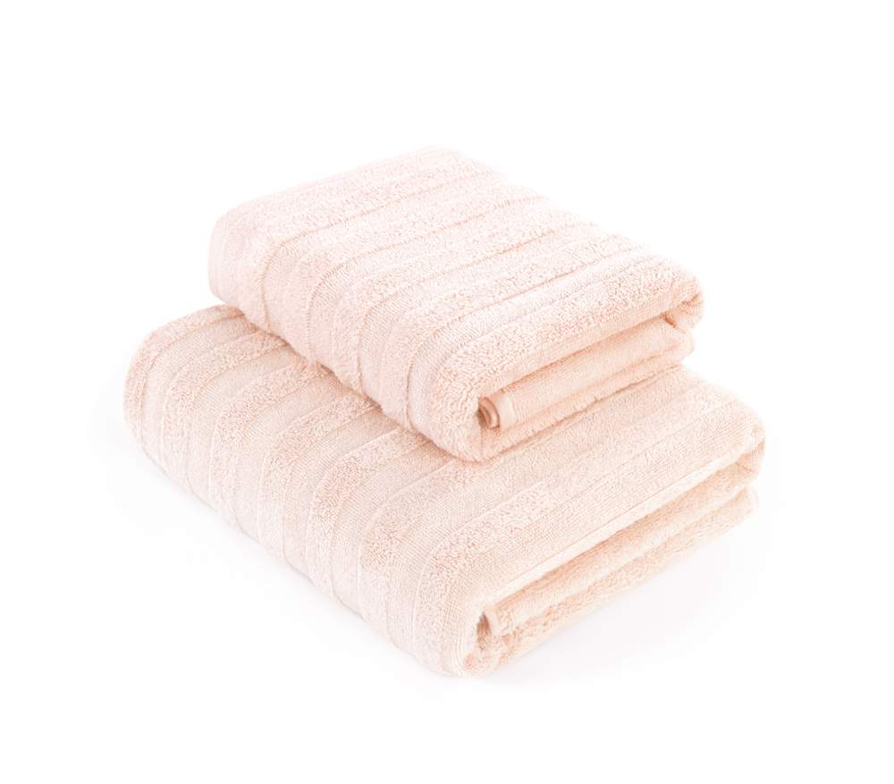 VEROSSA Полотенце Stripe Нежно-персиковый 70/140 МХ50 734481