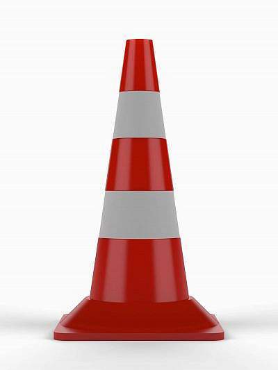 Конус сигнал  КС-2,5 / КС-2,4 520мм  (комбинир.)