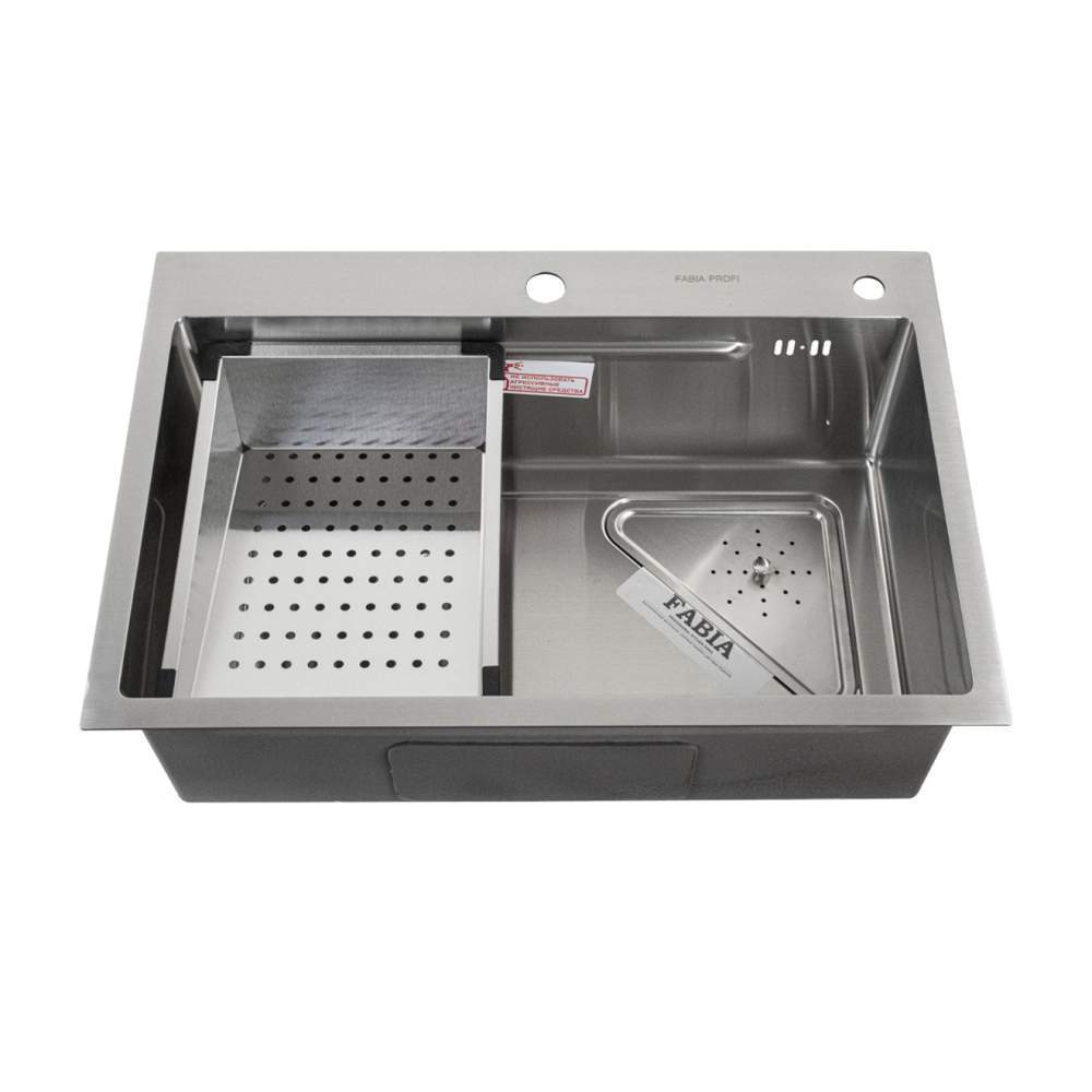 Мойка FABIA  PROFI врезная 68х45cм  3,0мм  68453