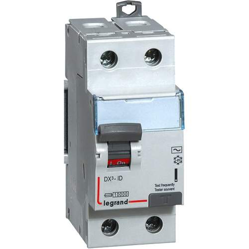 УЗО  Legrand  DX3  2П  25A  100мА-АС  411514