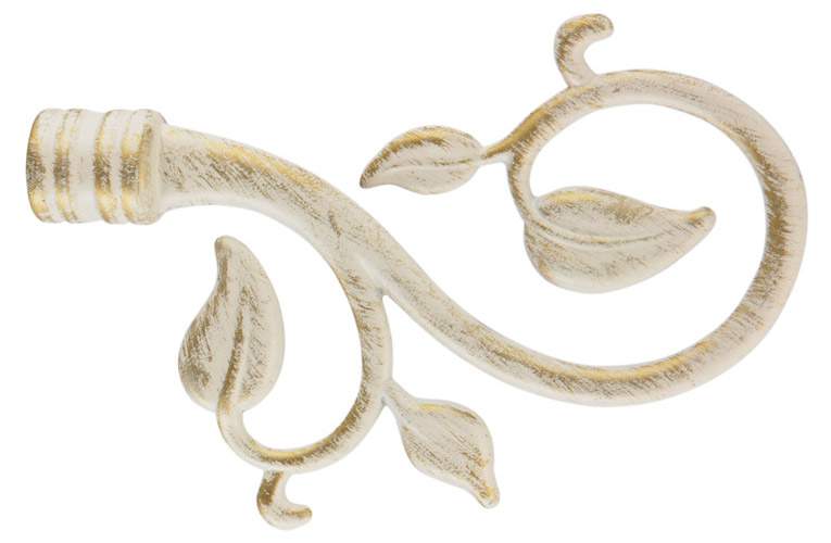 Наконечник DIY  16мм Белое золото Осенний вальс 16.01.06.105