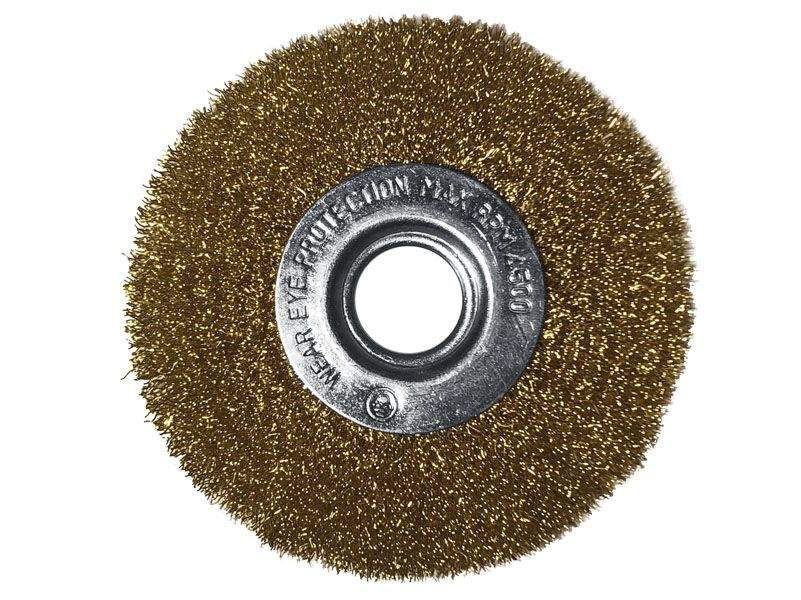 Корщетка  Колесо 125мм, волнистая, посад.d=22мм   39075