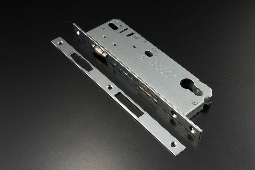 Корпус узкопроф. замка с роликом 5116-40 CP (хром)