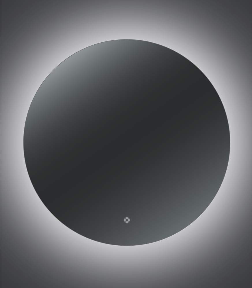 AQUA DE MARCO Milan Зеркало 100см круглое LED-подсветка сенсор MIL100