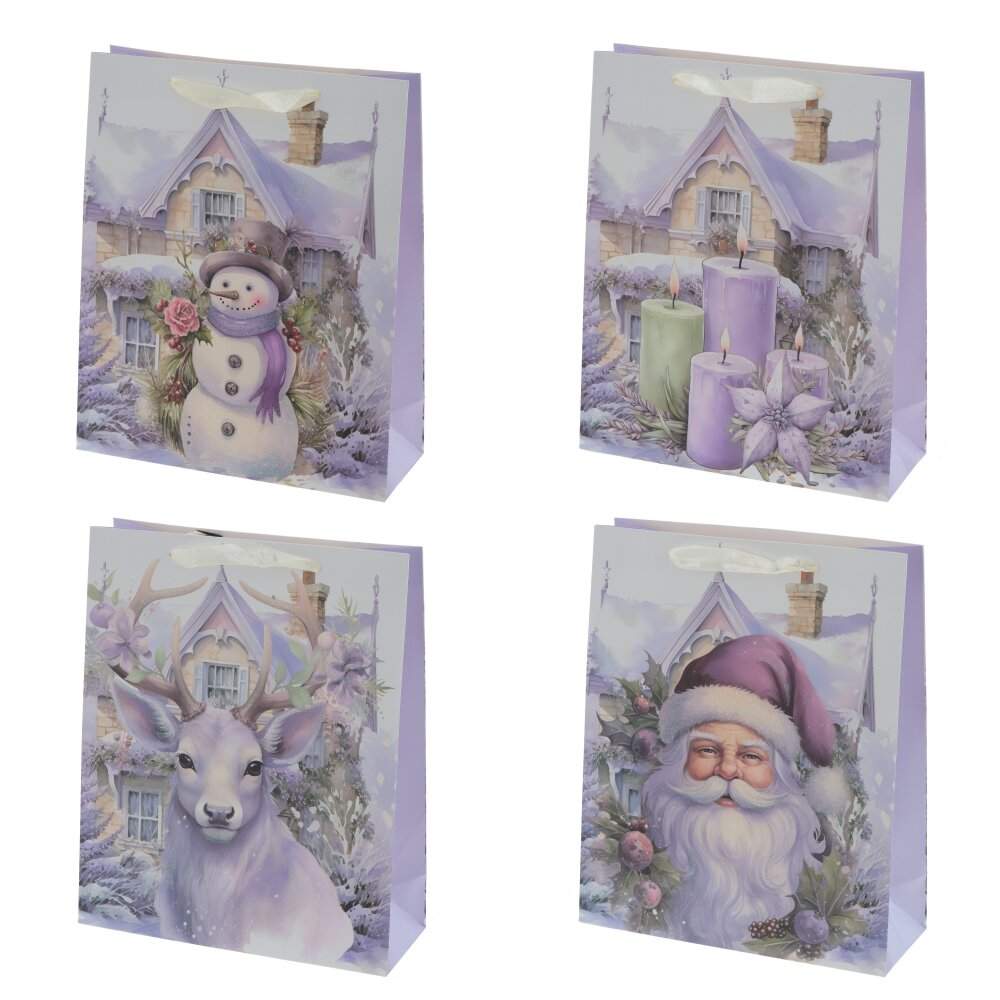 REMECO COLLECTION Пакет подарочный НГ 815521 26х10х32см 4в