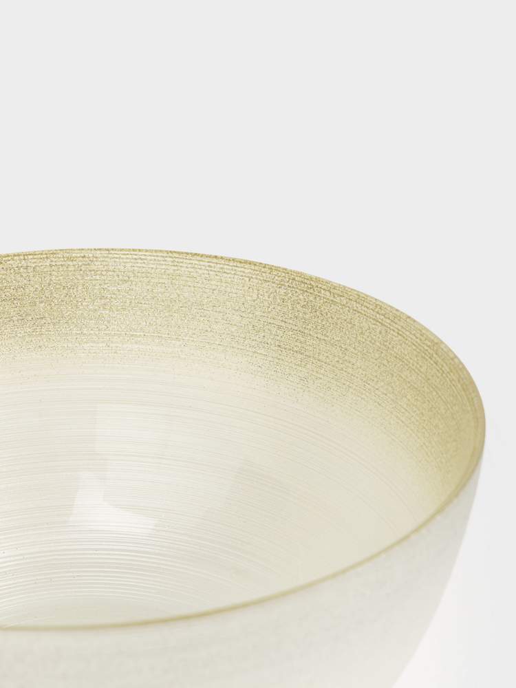 ANNA LAFARG Marbella Салатник 440мл 15х6см стекло молочный/шампань ANLAF-8967-2009061