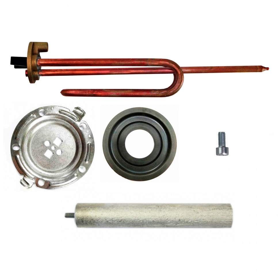 ТЭН RCF 1500W, ИТАТЭН, D48,M5+фланец 125+винт 201790F1