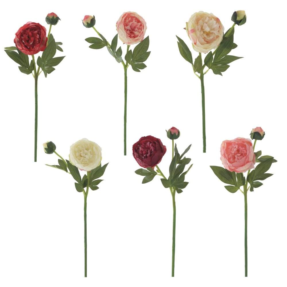 REMECO COLLECTION Цветок 757452 Пион L16 W13 H60см  